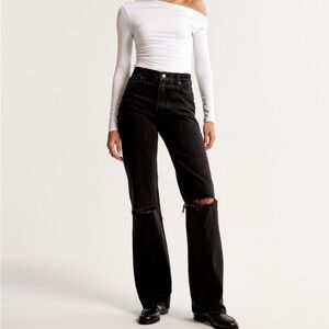 Abercrombie & Fitch High Rise 90s Relaxed Jean